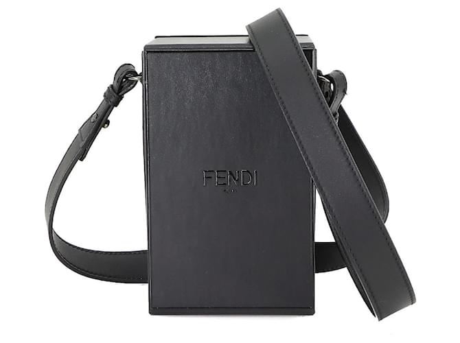 Fendi Black Leather  ref.1180528