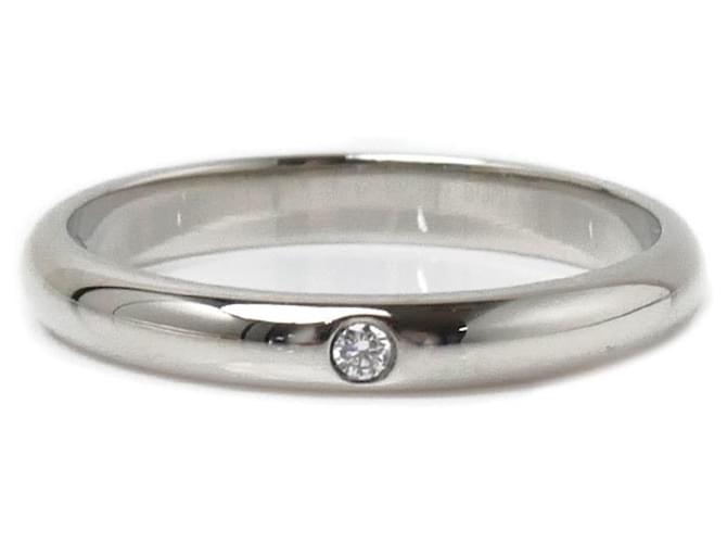 cartier 1895 Wedding ring Silvery Platinum  ref.1180534