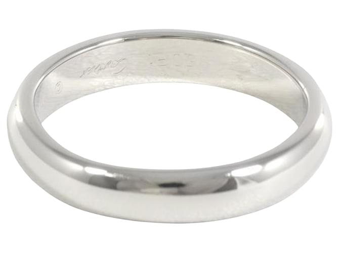 cartier 1895 Wedding ring Silvery Platinum  ref.1180601