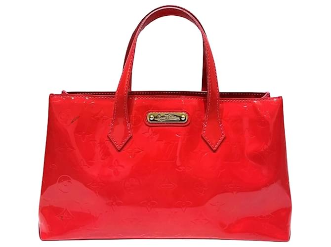 Louis Vuitton Wilshire Red Patent leather  ref.1180662