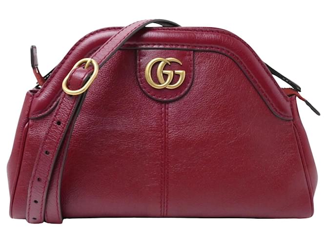 Gucci Re(belle) Red Leather  ref.1180710