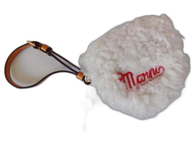 Marni Mouton Fourrure Blanc  ref.1180765