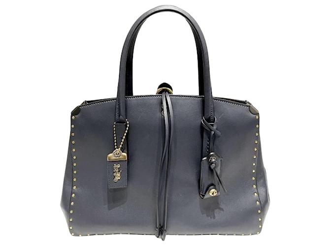 Coach caryall Black Leather  ref.1180770