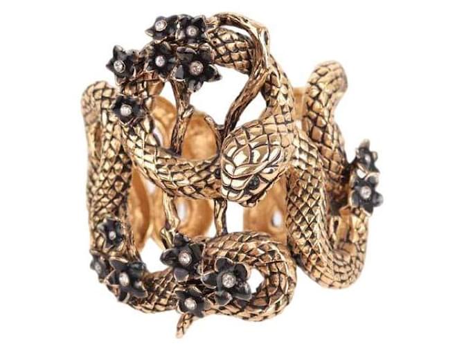 Roberto Cavalli braccialetto dorato D'oro Metallo  ref.1180803