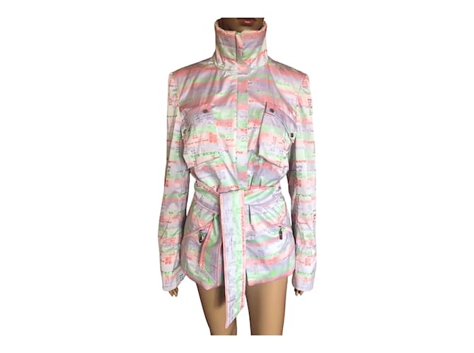 Thierry Mugler MUGLER Giacche T.fr 38 poliestere Multicolore  ref.1180836