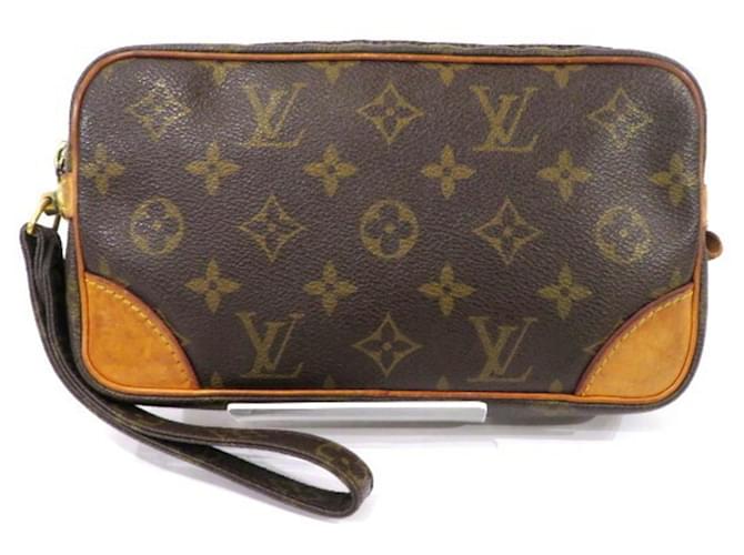 Louis Vuitton Marly Brown Cloth  ref.1180851