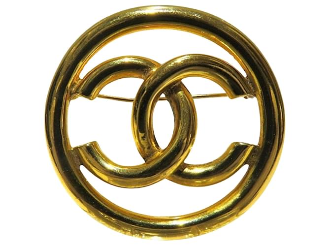 Chanel Plaqué or Doré  ref.1180882
