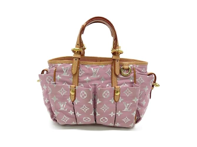 Louis Vuitton Monogram Pastel Glitter Cabas GM Pink Cloth  ref.1181042