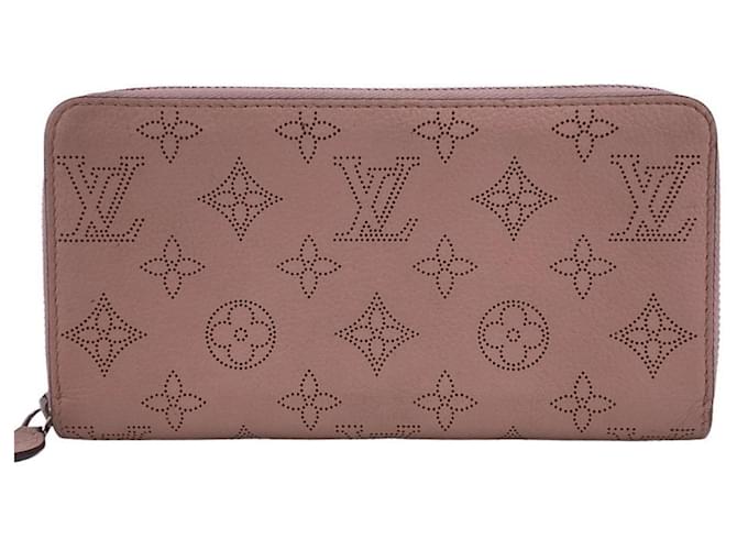 Louis Vuitton Zippy Pink Leder  ref.1181203