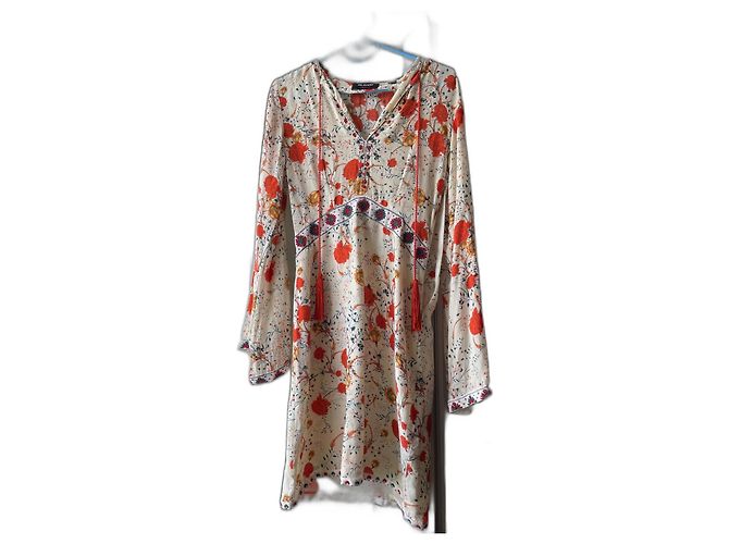 The Kooples Sunrise Seidenkleid