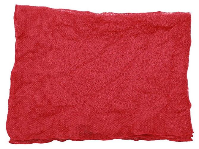 Sciarpa Emanuel Ungaro in Mohair Rosso Corallo