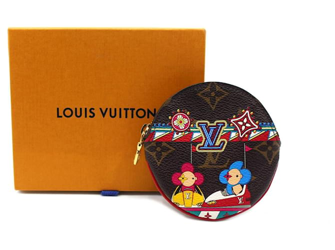 Louis Vuitton Vivienne Monogram Geldbörse Leinwand  ref.1181339