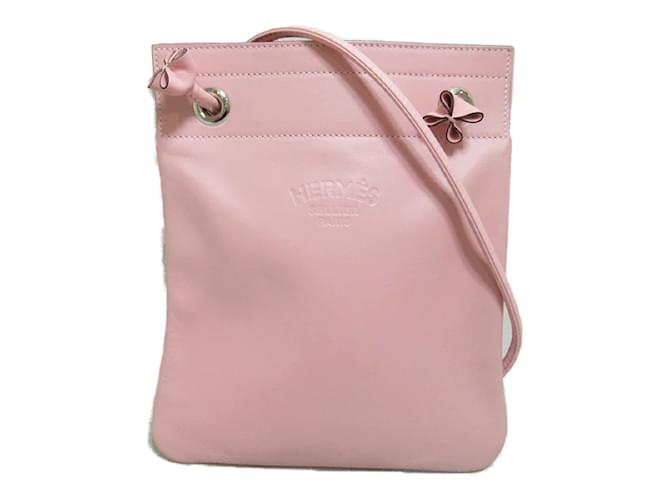 Hermès Swift Aline Mini Bag Pink Leather  ref.1181418