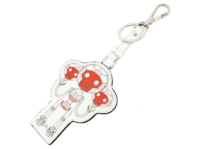 Prada Bag charms White  ref.1181504