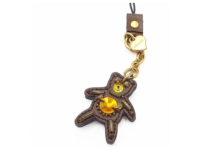 Prada Amuletos bolsa Amarillo  ref.1181516