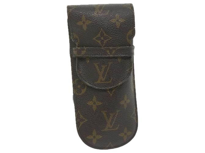 LOUIS VUITTON Monogram Etui Lunette Rabat Glasses Case M62970 LV Auth 61925 Cloth  ref.1181572