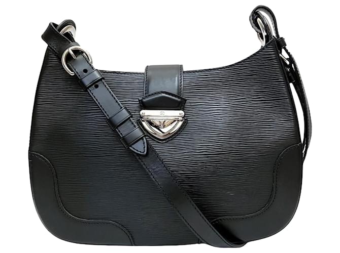 Louis Vuitton Bagatelle Cuir Noir  ref.1181756