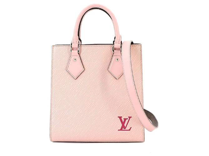 Louis Vuitton Sac plat Pink Leder  ref.1181771