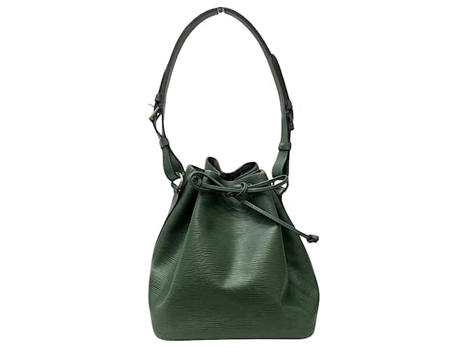 Louis Vuitton No� Green Leather  ref.1181786
