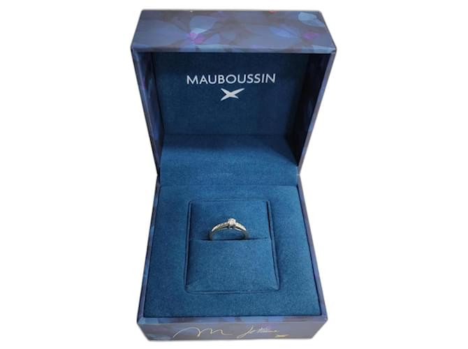 Mauboussin Rings Silvery White gold  ref.1181800