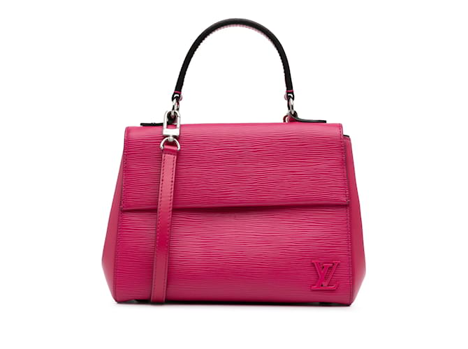 Sac à main rose Louis Vuitton Epi Cluny BB Cuir  ref.1181966