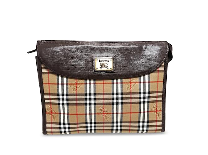 Burberry vintage clutch sale