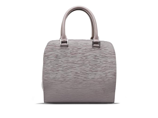 Purple Louis Vuitton Epi Pont Neuf Handbag Cuir Violet  ref.1182127