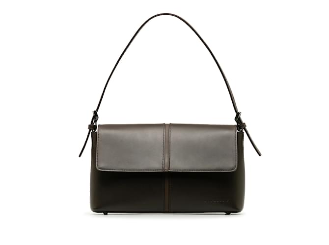 Brown Burberry Calf Leather Shoulder Bag  ref.1182158