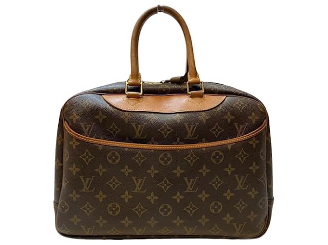 Louis Vuitton Deauville Brown Cloth  ref.1182213
