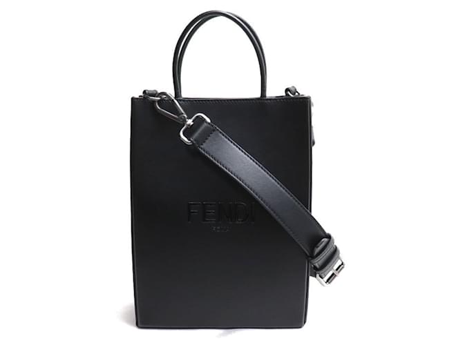 Fendi Black Leather  ref.1182415