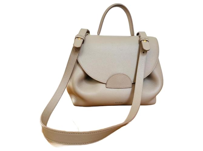 Polène Number one Taupe Leather  ref.1182416