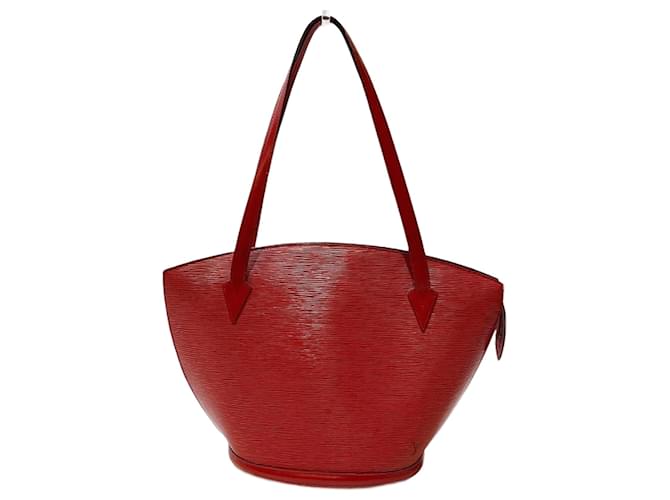 Louis Vuitton Saint Jacques Red Leather  ref.1182476