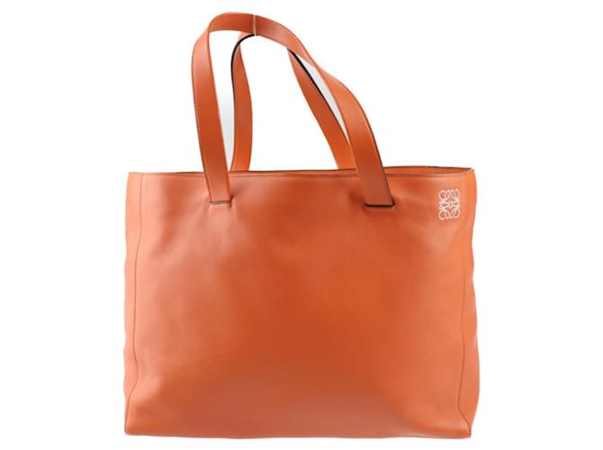 Loewe Cabas Orange Leather  ref.1182620