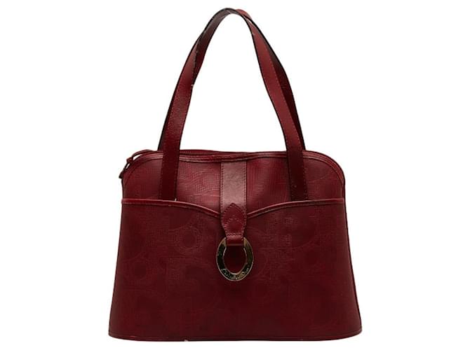 Dior Trotter Red Leather  ref.1182651