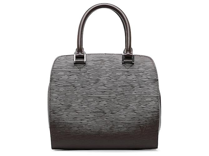 Louis Vuitton Brown Epi Pont Neuf Dark brown Leather  ref.1182856