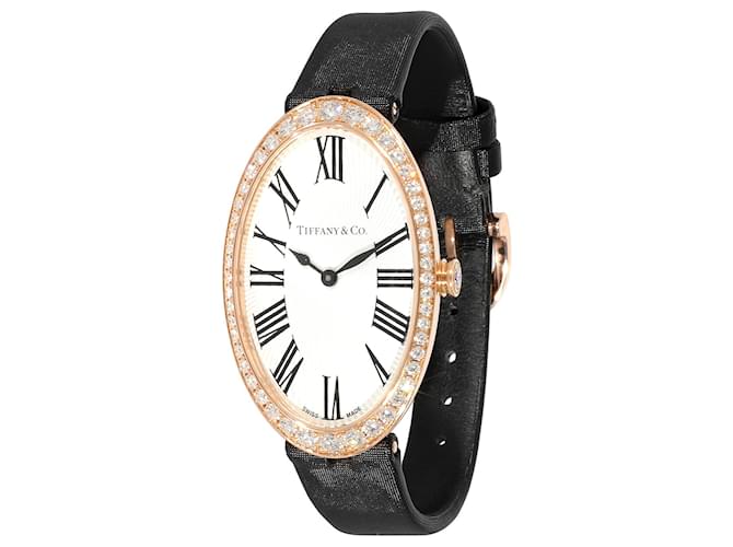TIFFANY & CO. cocktail 2-Hand 60558272 Unisex Watch In 18kt rose gold Metallic Metal Pink gold  ref.1182969