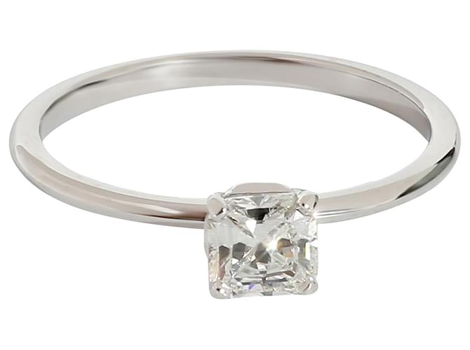 TIFFANY & CO. Solitaire Engagement Ring in Platinum H VS1 0.54 ctw Silvery Metallic Metal  ref.1182996