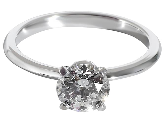 TIFFANY & CO. Tiffany True Engagement Ring in Platinum 0.92 ctw Silvery Metallic Metal  ref.1182999