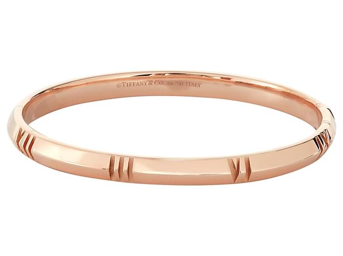 TIFFANY & CO. Atlas Bracelet in 18k Rose Gold Metallic Metal Pink gold  ref.1183007