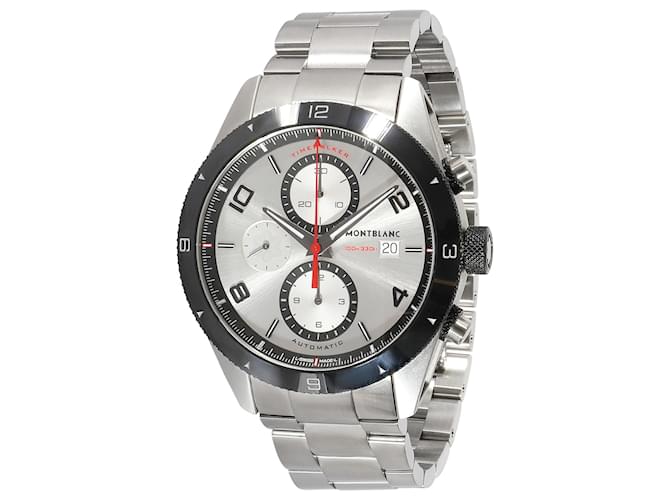 Montblanc Timewalker 116099 Relógio masculino em aço inoxidável Prata Metálico Metal  ref.1183008
