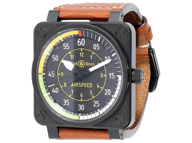 Bell & Ross velocidad aérea BR01-92-Reloj SAS para hombre en PVD Multicolor Plástico  ref.1183019