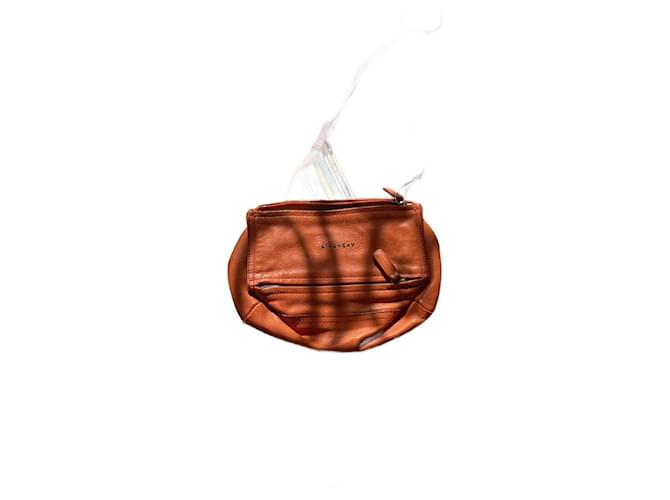 Givenchy bag Orange Leather  ref.1183073
