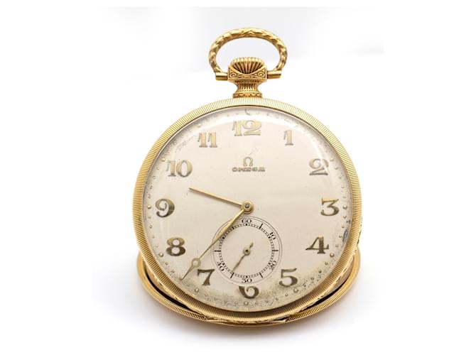Orologio da tasca originale OMEGA in oro D'oro Oro giallo  ref.1183083