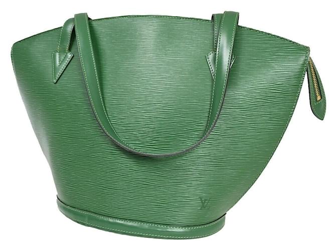 Louis Vuitton Saint Jacques Green Leather  ref.1183108