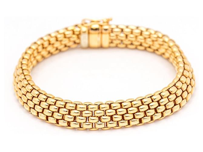 Autre Marque Italian design rose gold bracelet Golden Pink gold  ref.1183155