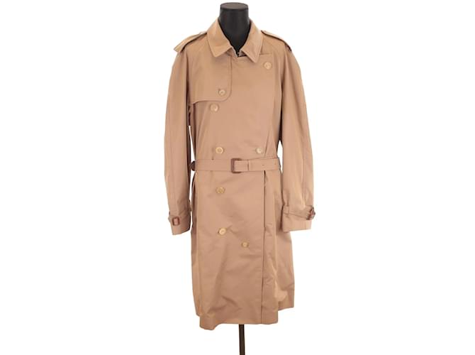 Gucci Trench coat de algodão Marrom  ref.1183294