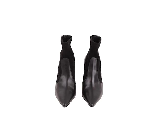Claudie Pierlot Leather boots Black  ref.1183303