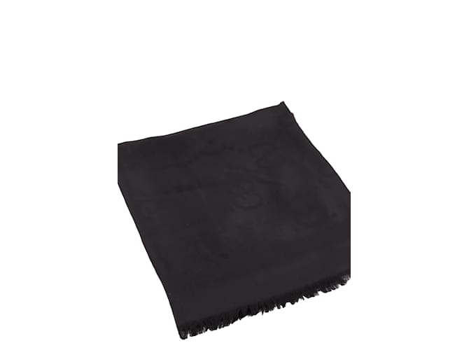 Gucci Silk scarf Black  ref.1183321