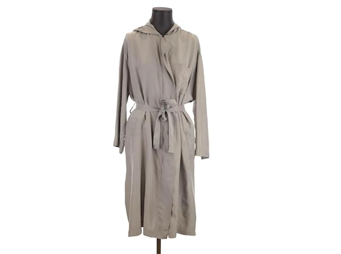 Lanvin Silk jacket Khaki  ref.1183372