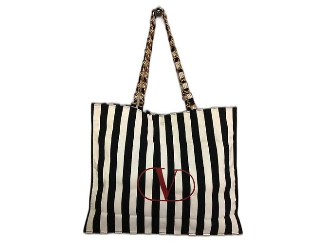 Borsa Valentino bianca in tessuto Bianco